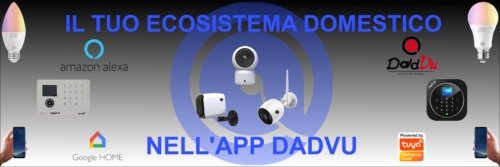 Il tuo ecosistema domerstico nell'App DadVu