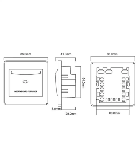 Rfid switch, interruttore con carta RFID dadvu