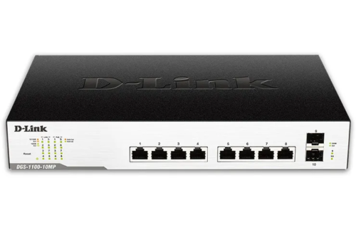 D-Link DGS-1100-10MP Switch POE