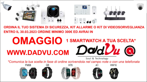 DadVu ti regala uno Smartwatch